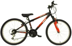 Arden Mountaineer 24 Inch Wheel Kids Mountain Bike Black And Red -Good Velo Supply Sales Store mountaineer 24