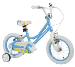 Ammaco Orchid 14 Inch Wheel Kids Bike Blue