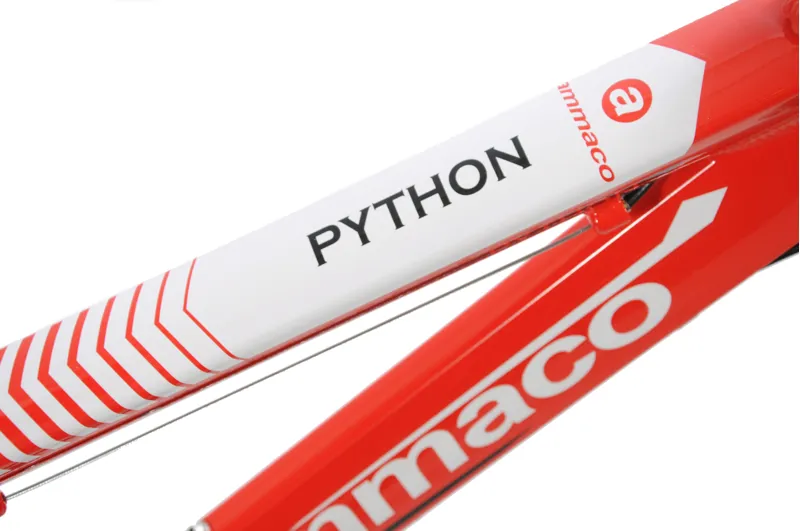 Ammaco Python 18 Inch Kids Mountain Bike Red 6 Ammaco Python 18 Inch Kids Mountain Bike Red - Image 4