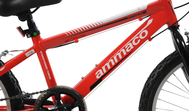 Ammaco Python 20 Inch Kids Mountain Bike Red 5 Ammaco Python 20 Inch Kids Mountain Bike Red - Image 3