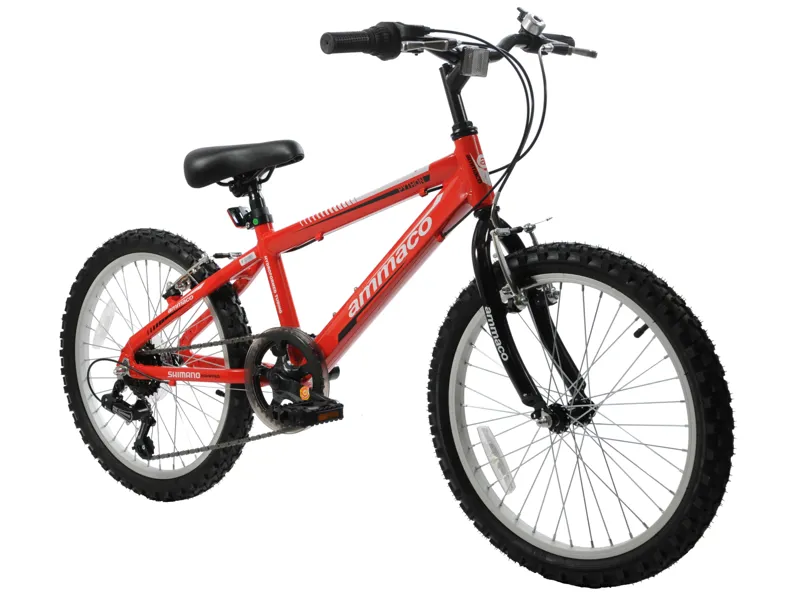 Ammaco Python 20 Inch Kids Mountain Bike Red 4 Ammaco Python 20 Inch Kids Mountain Bike Red - Image 2