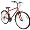 Professional City Commuter Hybrid Bike Red