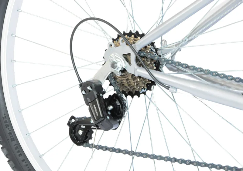 Professional Rise 24 Inch Wheel Kids Mountain Bike Grey 5 Professional Rise 24 Inch Wheel Kids Mountain Bike Grey - Image 3