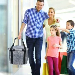 Handlebar Bag Soft Bag Grey