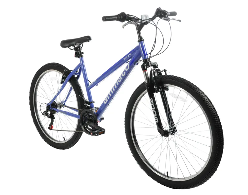 Ammaco Skye 24 Inch Wheel Kids Mountain Bike Purple 3 Ammaco Skye 24 Inch Wheel Kids Mountain Bike Purple