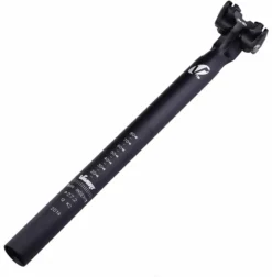 Vavert 31.6mm X 350mm Alloy Seatpost Black