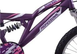 Professional Shocker 18 Inch Wheel Kids Mountain Bike Purple -Good Velo Supply Sales Store shocker 20 purpleb