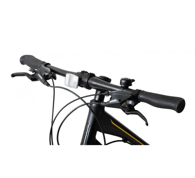 Ammaco Strada Sports Hybrid Bike Black 10 Ammaco Strada Sports Hybrid Bike Black - Image 8