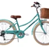 Ammaco Tiffany 24 Inch Wheel Kids Heritage Bike Green