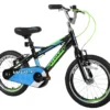 Salcano Wolf 16 Inch Wheel Kids Bike Black And Green -Good Velo Supply Sales Store wolf208